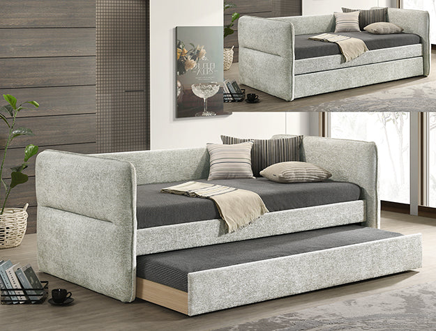 5324LG-SET PHILIPA DAYBED LIGHT GREY - Pay On Delivery $430.00