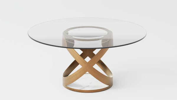 Sami 51" Modern Glass Table - Pay On Delivery $950.00