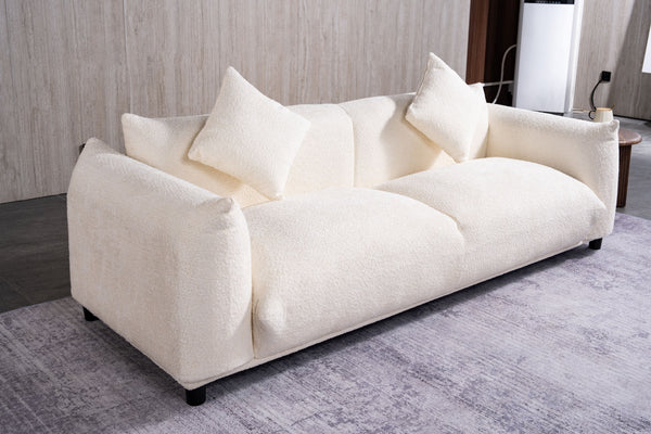 Marshall Cream Boucle Sofa - Pay ON Delivery $760.00