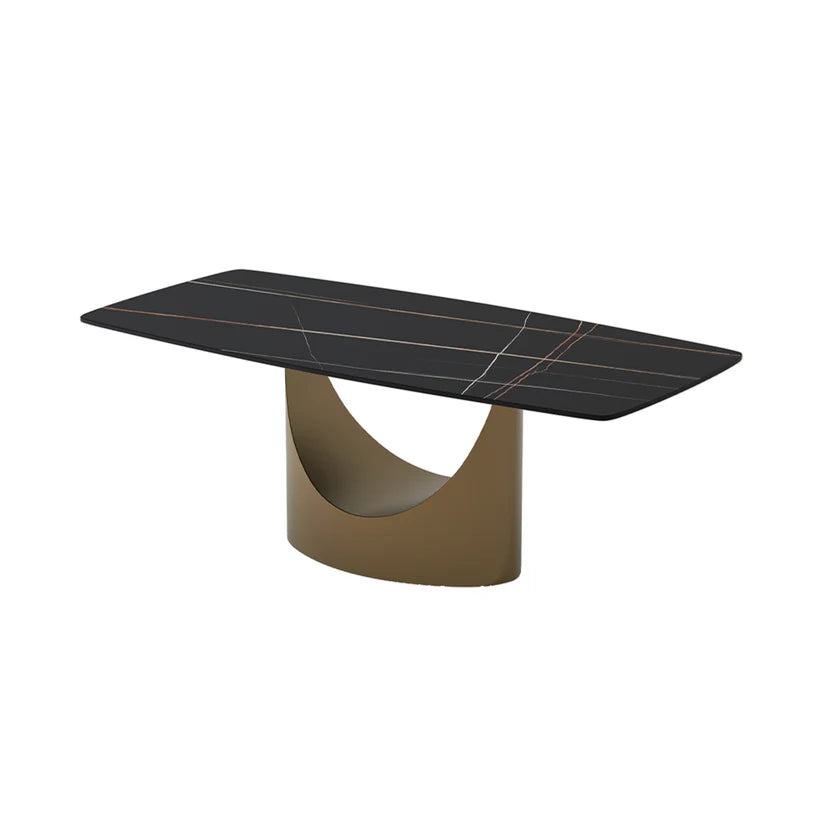 Lexi Black Table (Matte Sintered Stone) DINING - Pay On Delivery $2,060.00