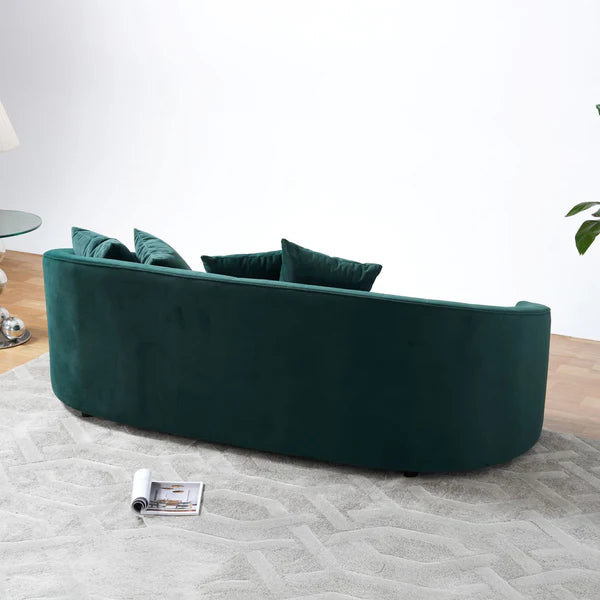 Kyle Green Velvet Sofa - Pay On Delivery $780.00