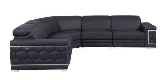 MI-1255 Favo (Black) Sectional - Pay On Delivery $2,320.00