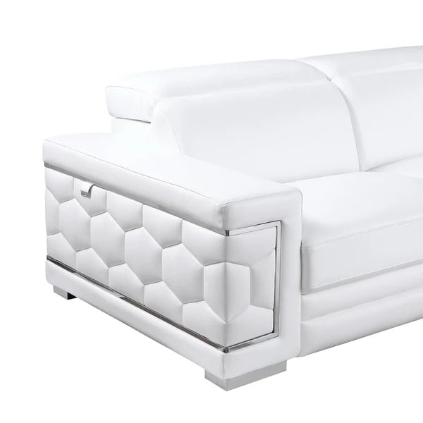 MI-1255 Favo (White) Sectional - Pay On Delivery $2,320.00