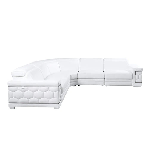 MI-1255 Favo (White) Sectional - Pay On Delivery $2,320.00