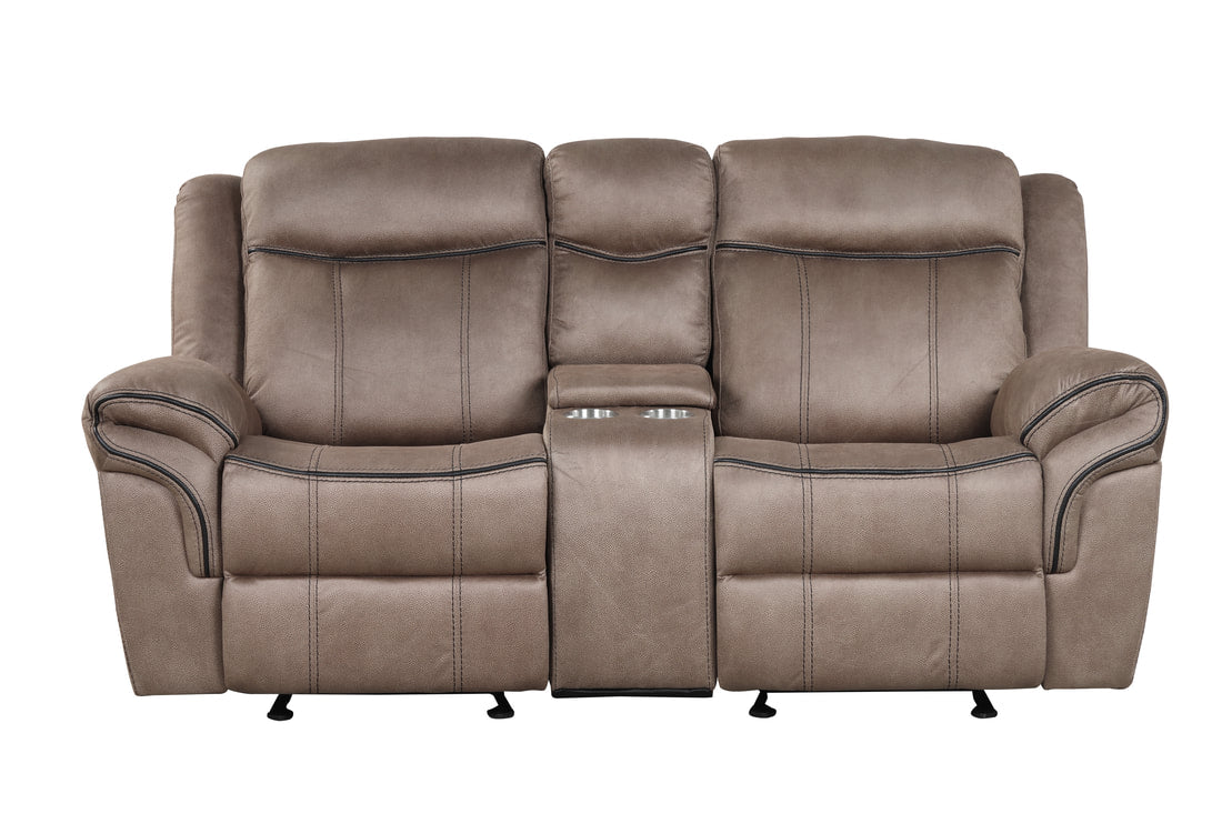Andres Brown - 3pc Reclining Living Room