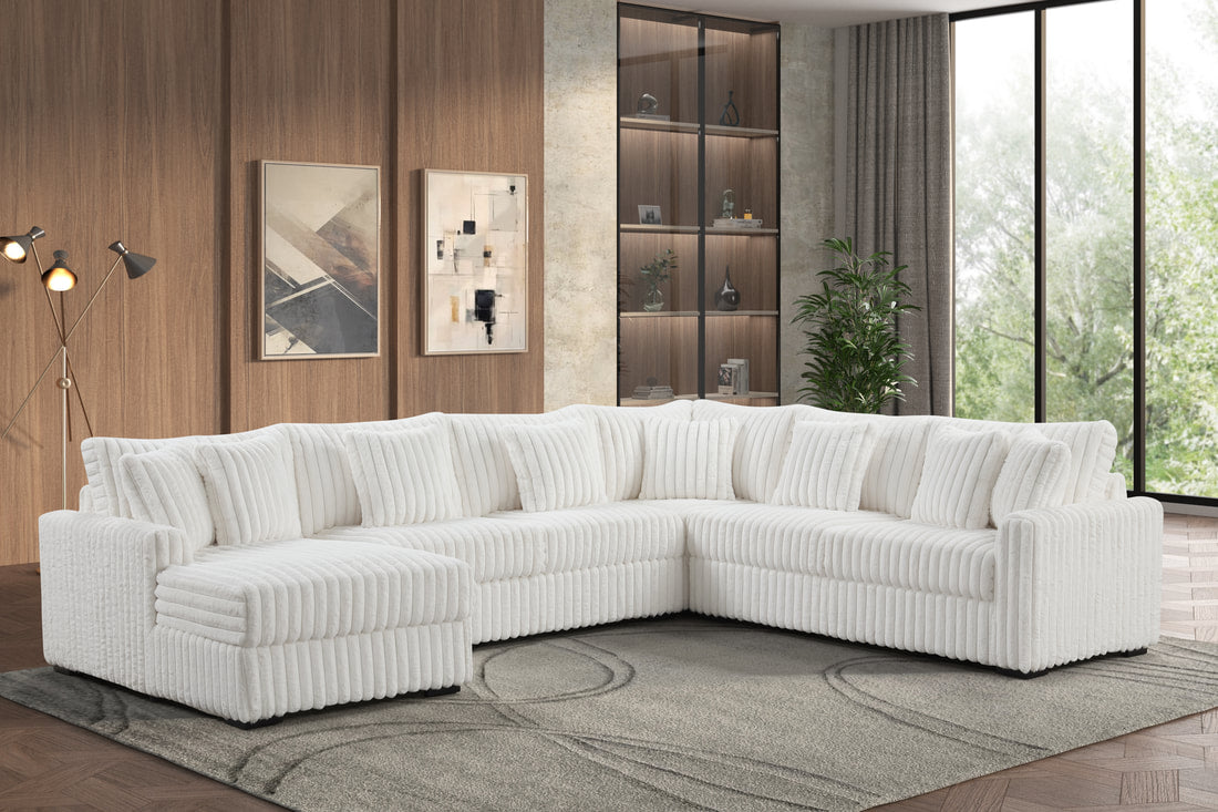 Solana Beige Sectional - Pay On Delivery $1,320.00