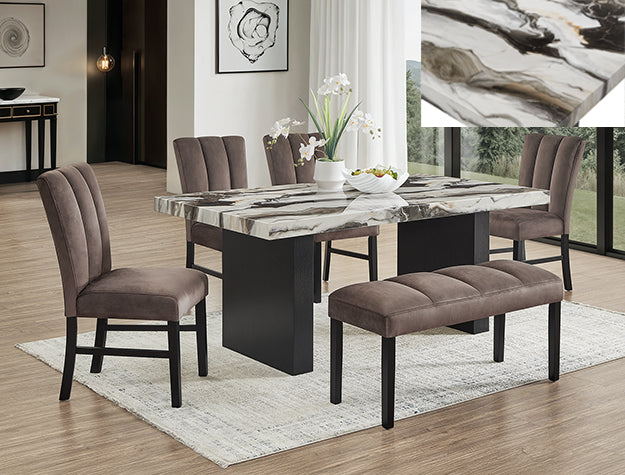 1420-6P VEGA FAUX MARBLE - Pay On Delivery $885.00