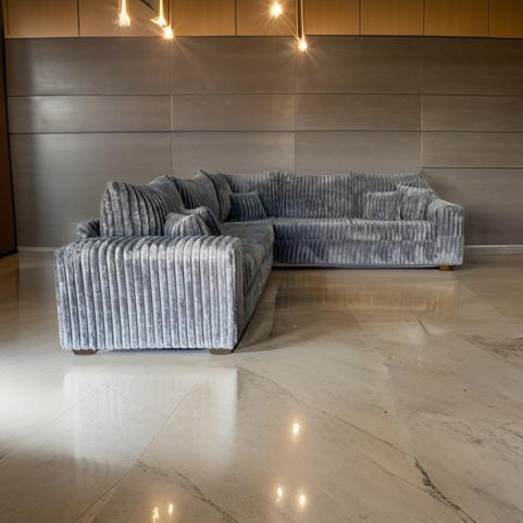 S345 Noah (Grey) Sectional - Pay On Delivery $1,230.00