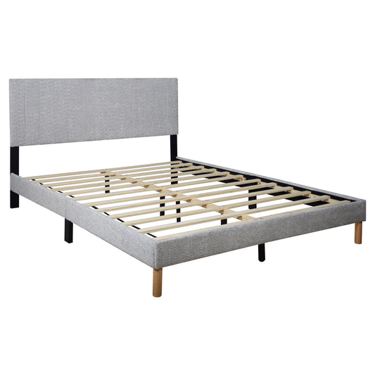 HH210 - Light Grey King Platform Bed Frame - Pay On Delivery $240.00