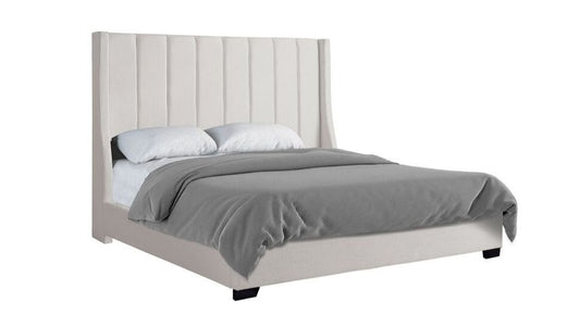 HH407 6FT Off White Queen Bed - Pay On Delivery $370.00