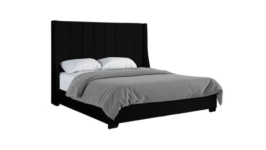 HH407 6FT Black King Bed - Pay On Delivery $420.00