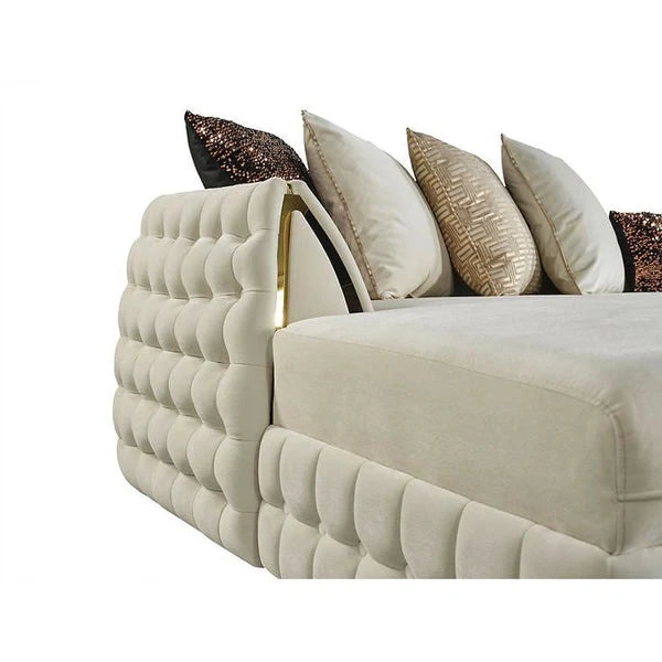 Sicilya Sectional (Off White) - Pay On Delivery $1,430.00
