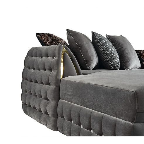Sicilya Sectional (Grey) - Pay On Delivery $1,430.00