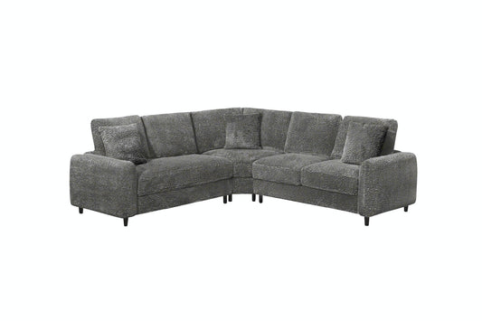Stella Grey Sectional - Pay On Delivery $810.00