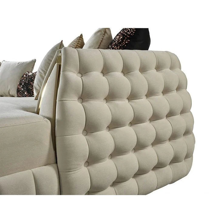 Sicilya Sectional (Off White) - Pay On Delivery $1,430.00