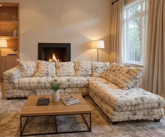 S302 (Beige) Sectional - Pay On Delivery $630.00