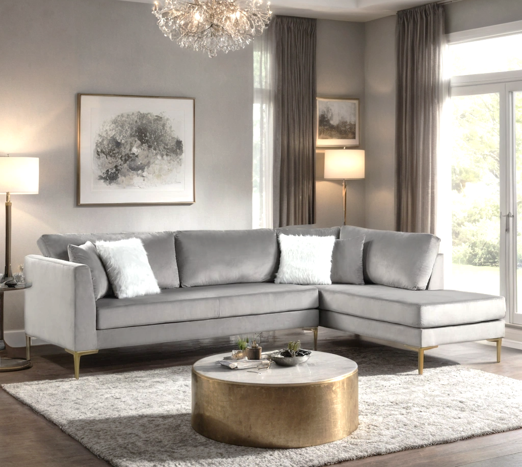Catalina - Grey Sectional - Pay On Delivery $620.00