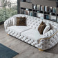 Lupino Ivory Velvet Sofa & Loveseat - Pay On Delivery $1,560.00