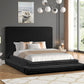 Mariah Black Platform Bed Queen - Pay On Delivery $630.00