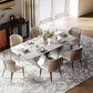 Amara Table (Glossy White) 6 Chair - Pay On Delivery $1,490.00