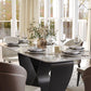 Amara Table (Glossy White) 6 Chair - Pay On Delivery $1,490.00