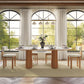 Silvo 79" Table (Glossy White) 6 Chair - Pay On Delivery $1,450.00