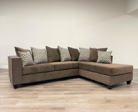110 - Mocha Sectional Pay On Delivery $650.00