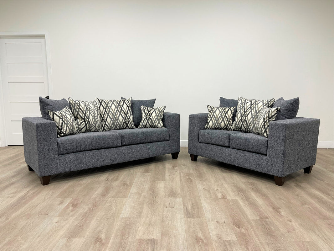 110 - Steel Sofa & Loveseat - Pay On Delivery $700.00