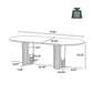 Silvo 79" Table (Glossy White) 6 Chair - Pay On Delivery $1,450.00