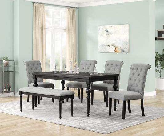 Farah Gray Dining Set