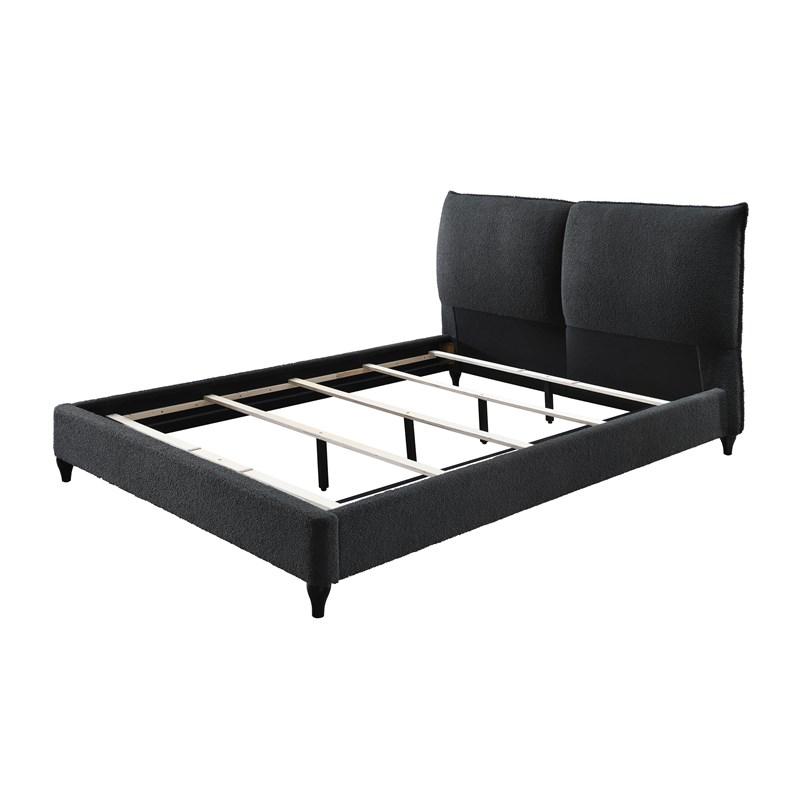 5106CL-ALL JENN CHARCOAL BED FRAME King ( On Sale )