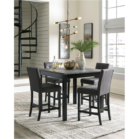 D199 Pub Table + 4 Chair Set **