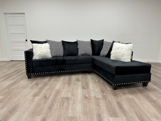 200-Sectional (Black)