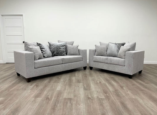 110 - Dove Sofa & Loveseat - Pay On Delivery $700.00