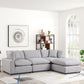 SKY Gray Linen Modular Sectional