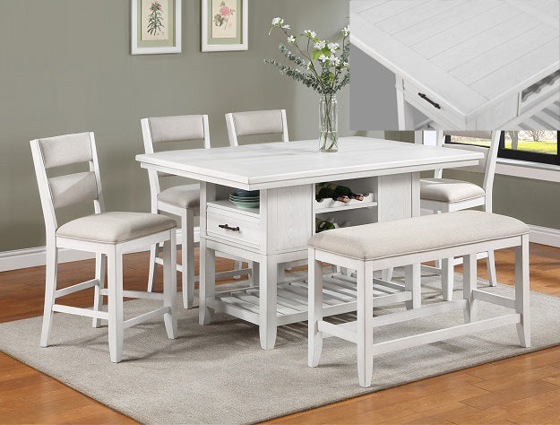 2717-6P WENDY COUNTER HEIGHT DINING - Pay On Delivery $910.00