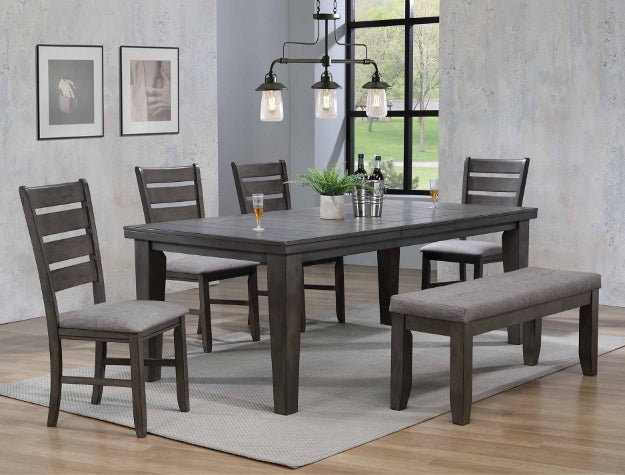 2152GY-6P BARDSTOWN DINING GROUP GREY