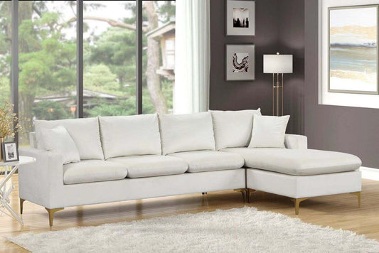 Amber White - Reversible Sectional