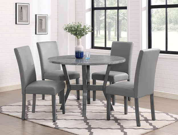 1317SET JUDSON 5-PK DINING SET GREY