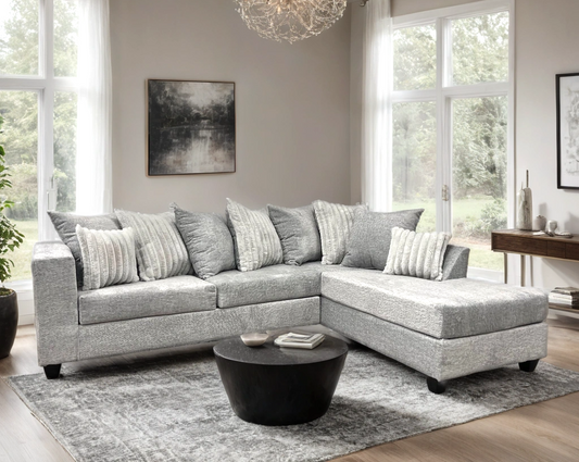 410 Sectional (Grey) Pay On Delivery $650.00