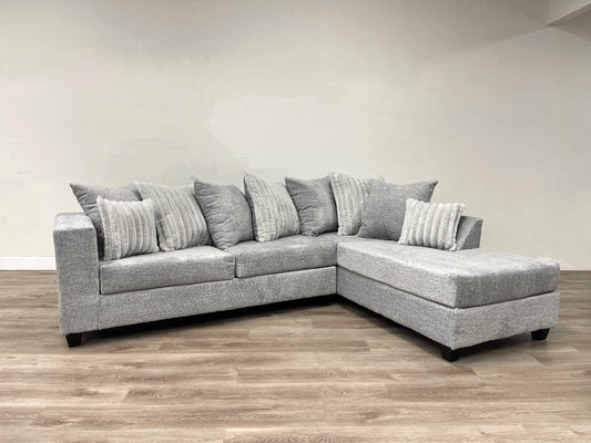 410 GRAY SECTIONAL - Pay On Delivery $700.00