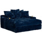 4500 - Navy Chaise Lounge - Pay On Delivery $670.00