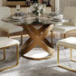 Sami 51" Modern Glass Table - Pay On Delivery $950.00