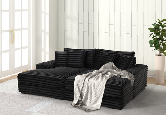 5400 Black Chaise Lounge - Pay On Delivery $1,180.00