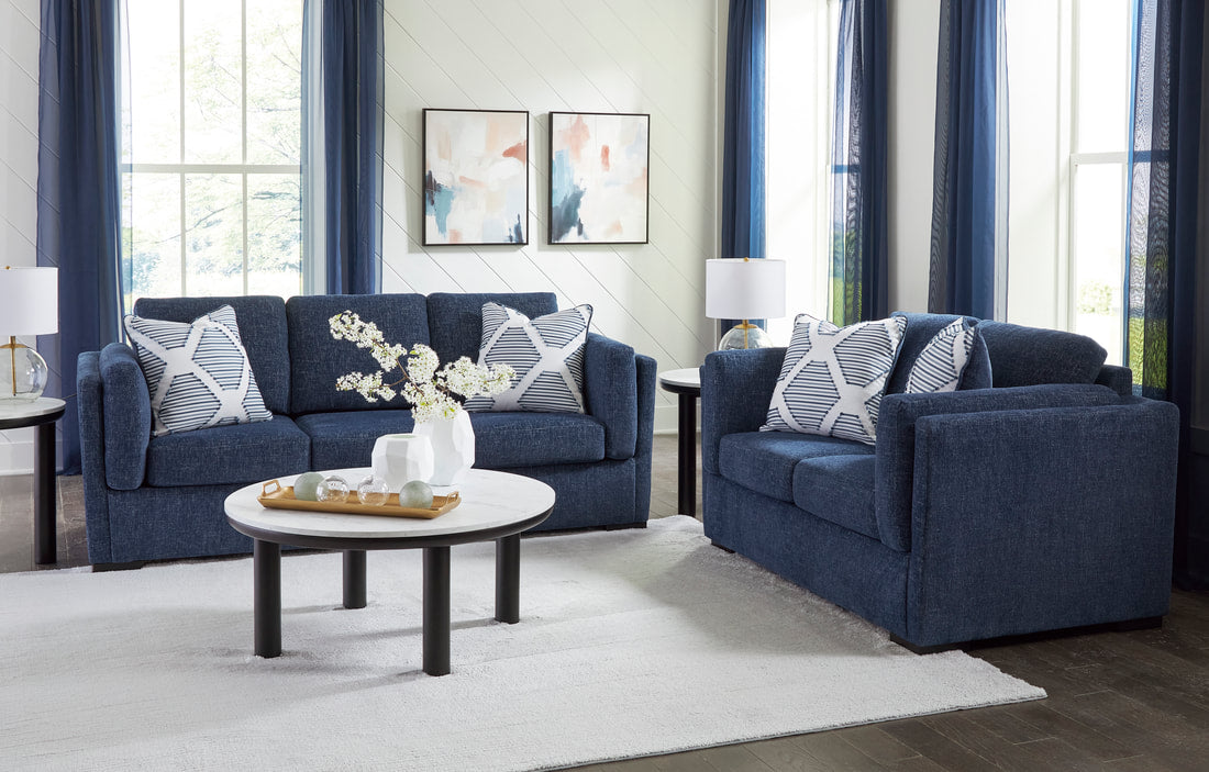 Ashley 545-02 Sofa & Loveseat - Pay On Delivery $1.280.00