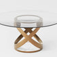 Sami 51" Modern Glass Table - Pay On Delivery $950.00