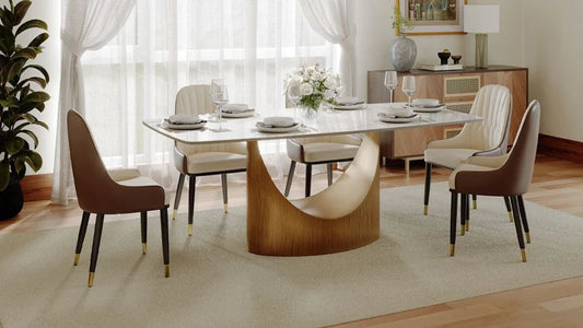Lexi Table (Glossy White) Dining - Pay On Delivery $2,060.00