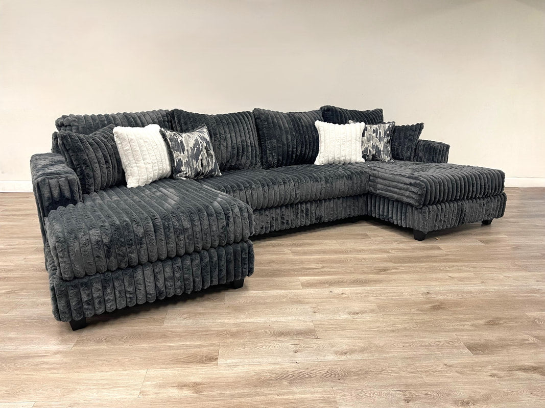 9700 Charcoal - Sectional - Pay On Delivery $1,380.00