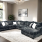 9900 Charcoal - 4PC Oversized Sectional - Pay On Delivery $1,630.00