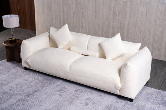 Marshall Cream Boucle Sofa - Pay ON Delivery $760.00